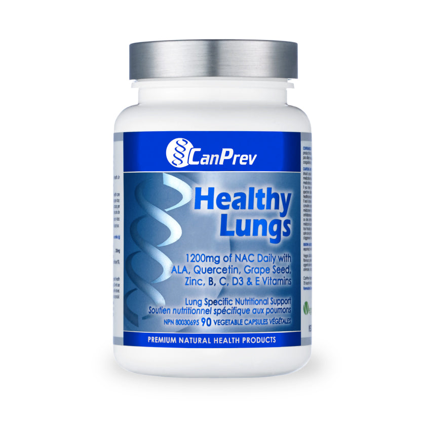 Poumons Sains (Healthy Lungs) - CanPrev - 90 capsules